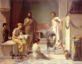 アスクレピオス神殿に運び込まれた病気の子供 ギリシャ人 ジョン・ウィリアム・ウォーターハウス